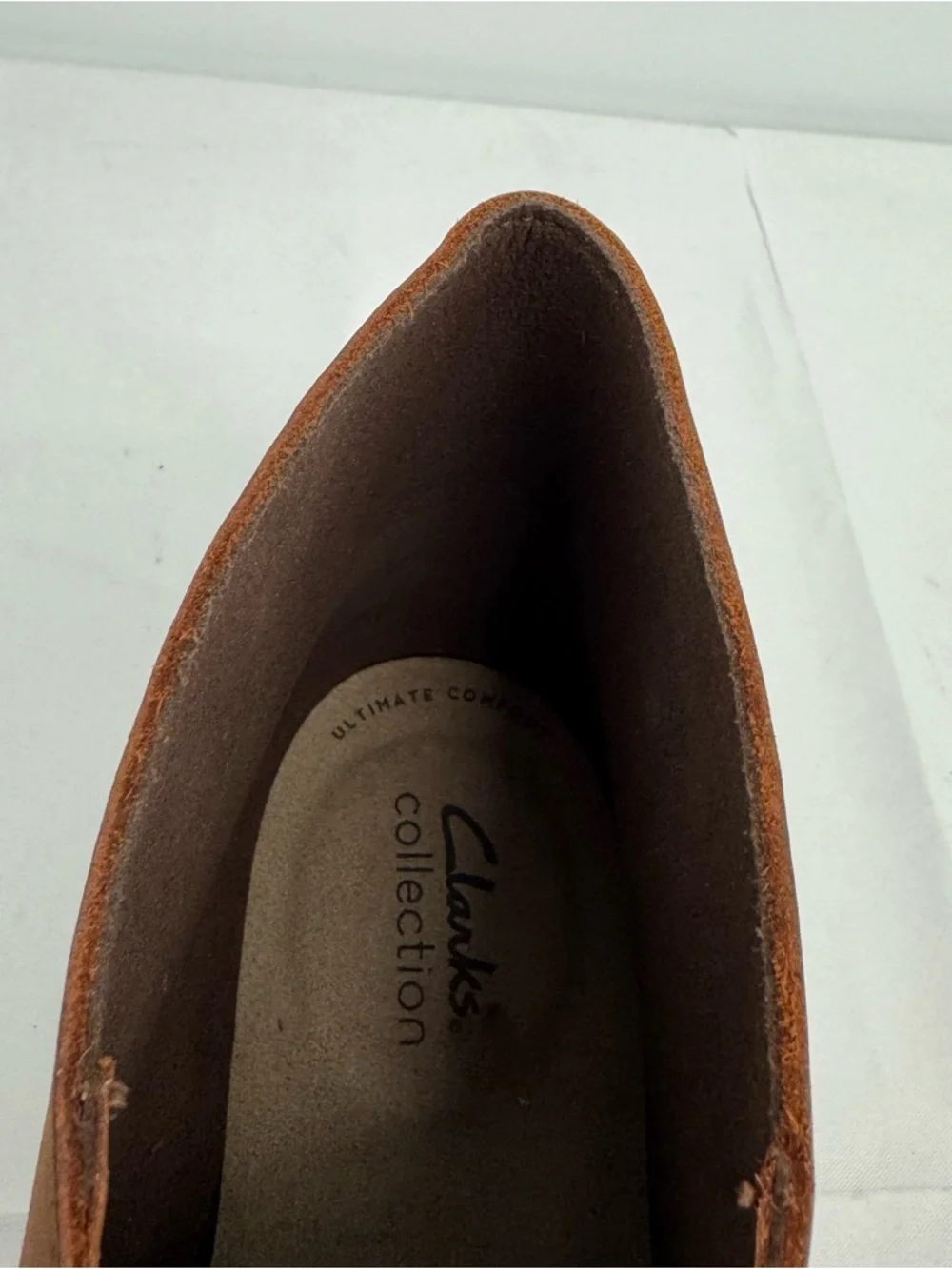 NWOB Clarks Men's US 10.5 M Bushacre 2 Chukka Boot, Dark Brown Leather New